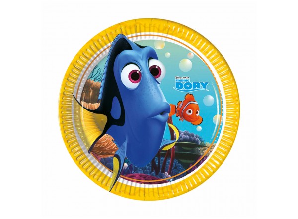 PIATTO FINDING DORY - 20 CM - 8 PZ